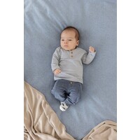 Feetje Broek - Farm Life Indigo melange