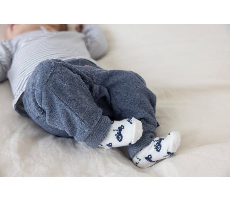 Feetje Broek - Farm Life Indigo melange