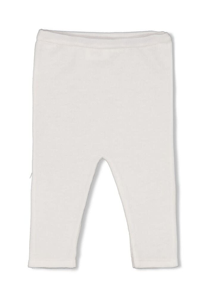 Feetje Broek gebreid - Essential Knits Offwhite
