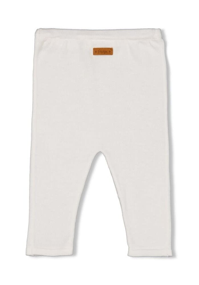Feetje Broek gebreid - Essential Knits Offwhite
