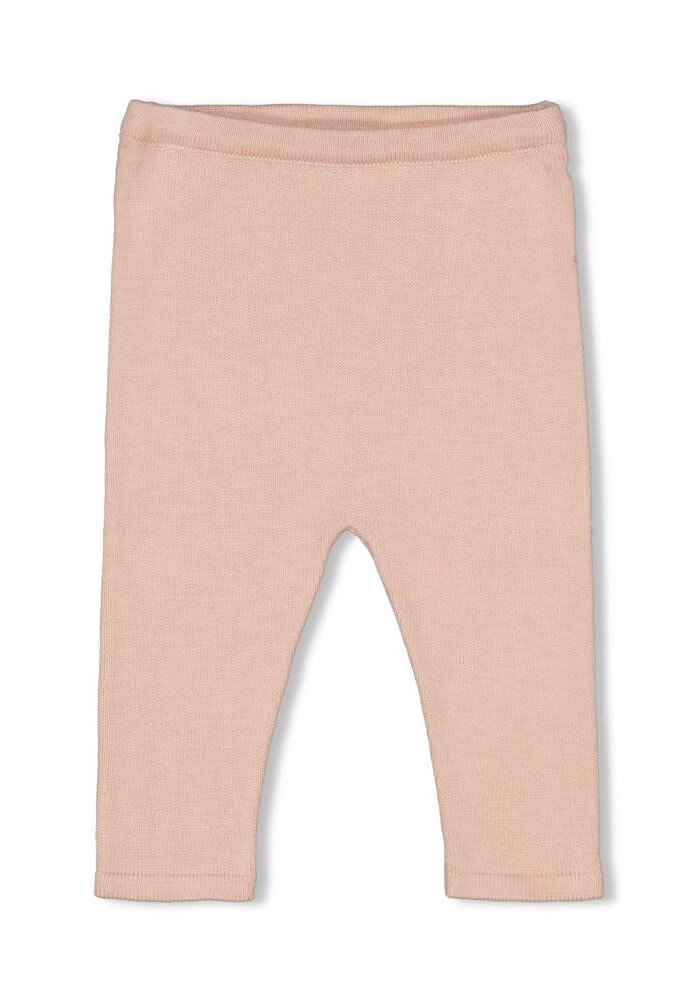 Feetje Broek gebreid - Essential Knits Roze