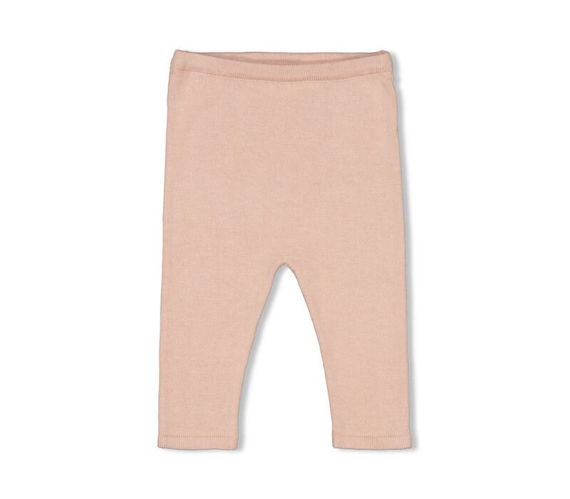 Feetje Broek gebreid - Essential Knits Roze