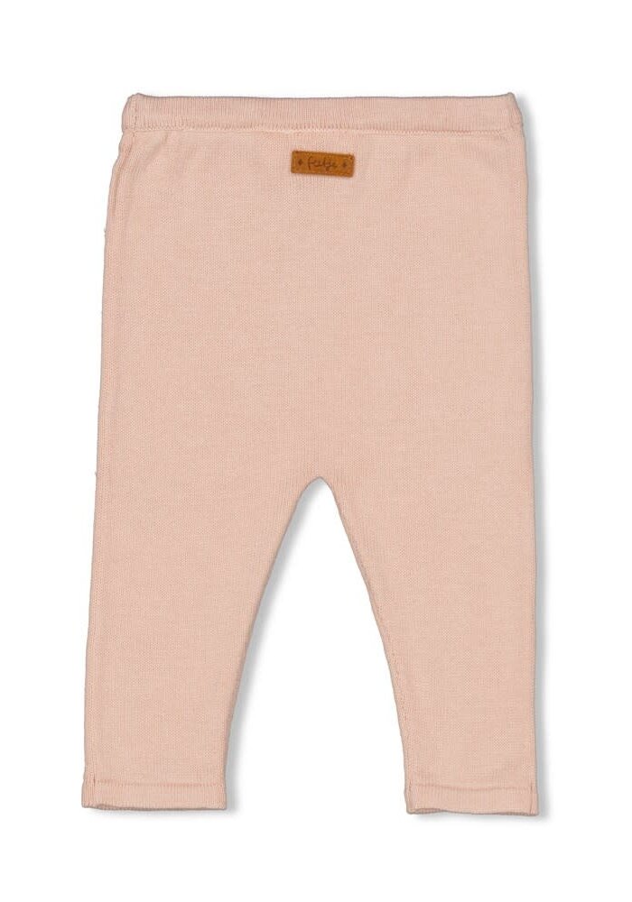 Feetje Broek gebreid - Essential Knits Roze
