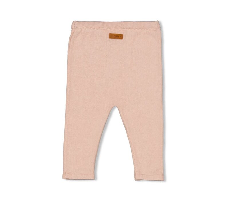 Feetje Broek gebreid - Essential Knits Roze
