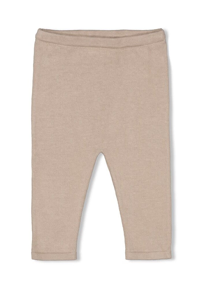 Feetje Broek gebreid - Essential Knits Taupe