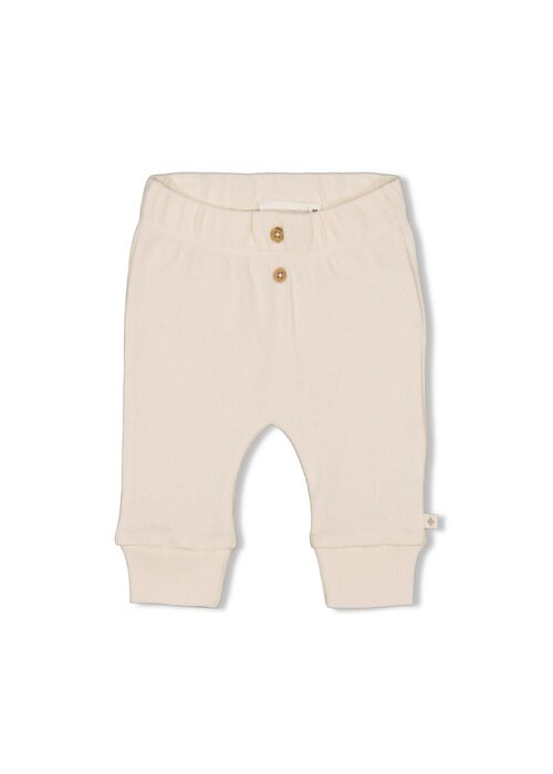 Feetje Feetje Broek rib - Cute Cookie Offwhite
