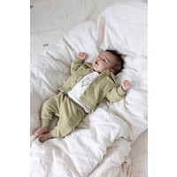 Feetje Broek rib - Mini Adventurer Olijf