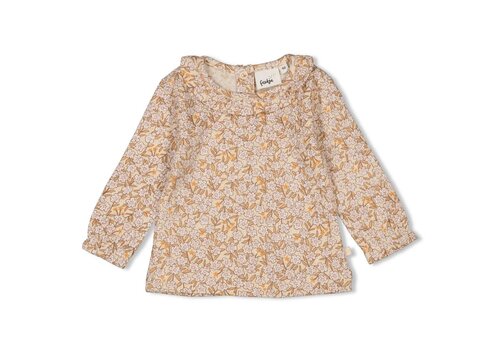 Feetje Feetje Longsleeve AOP - Flower Field Creme