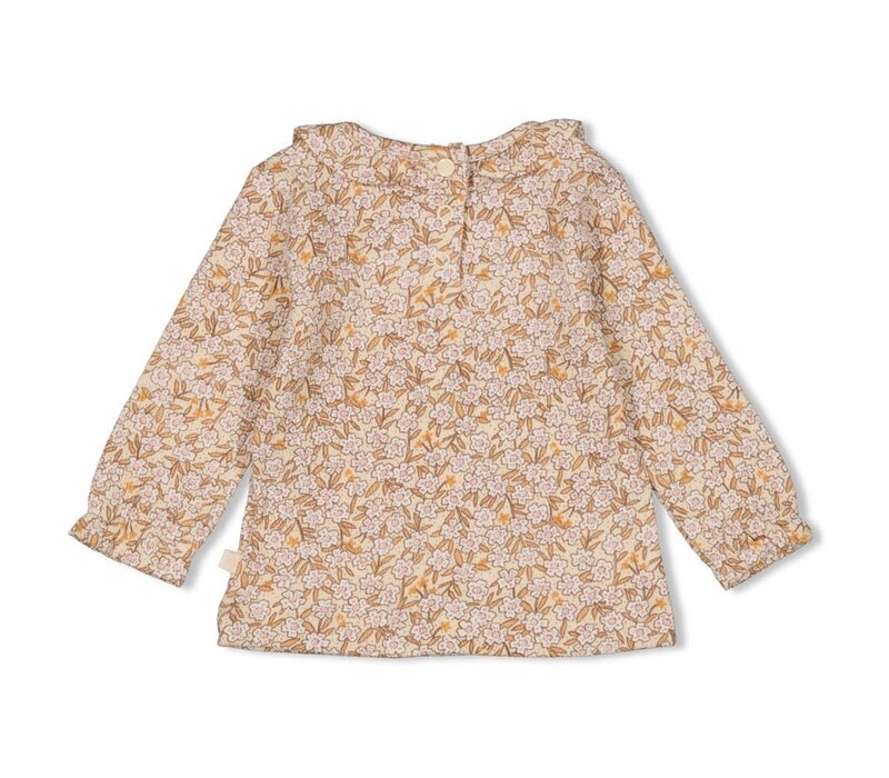 Feetje Longsleeve AOP - Flower Field Creme