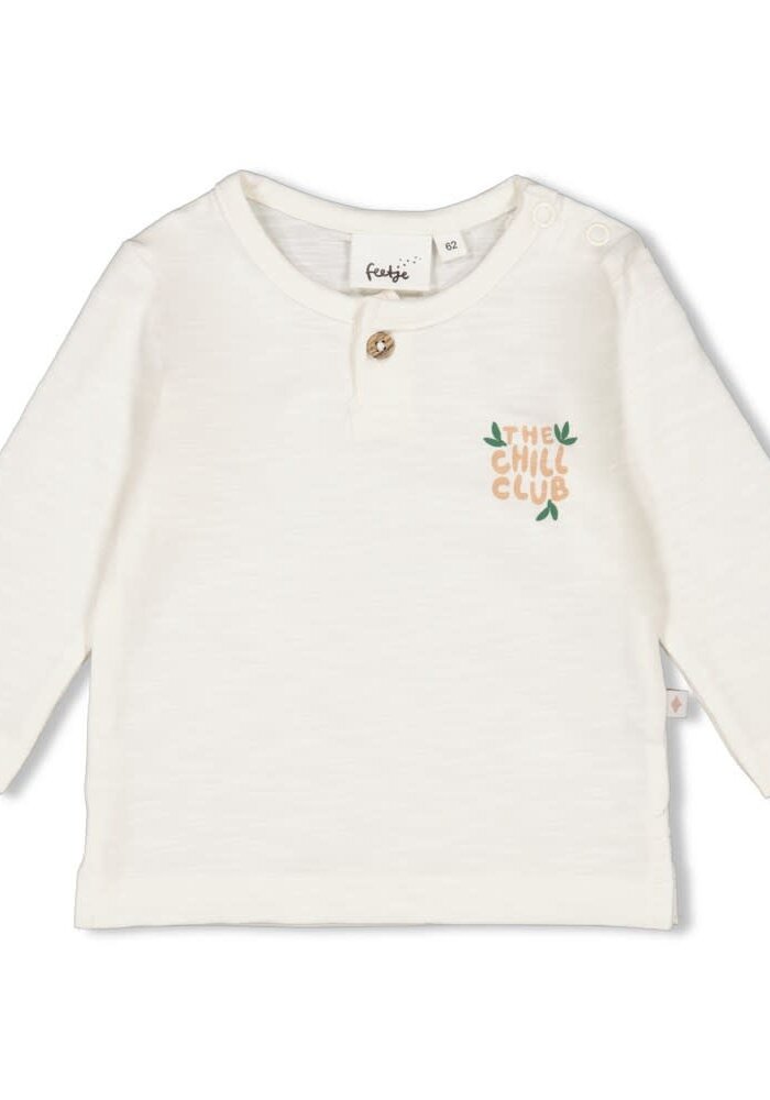 Feetje Longsleeve - The Chill Club Offwhite