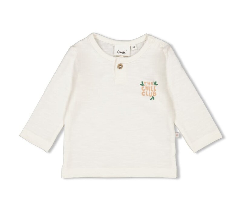 Feetje Longsleeve - The Chill Club Offwhite