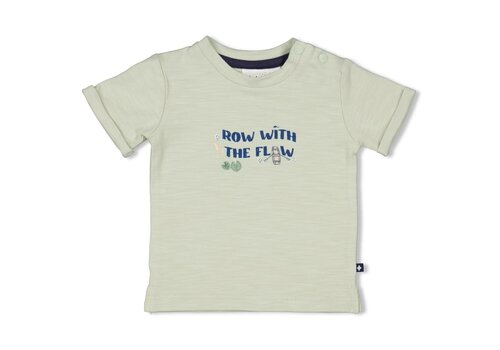 Feetje Feetje T-shirt - Rock My Boat Mint
