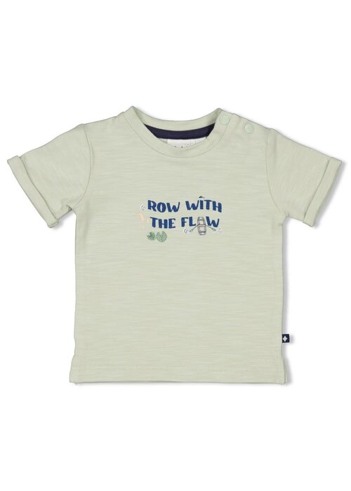 Feetje Feetje T-shirt - Rock My Boat Mint