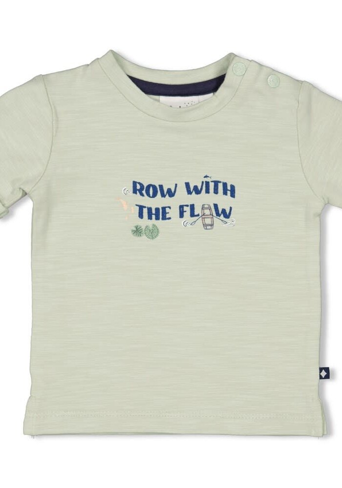 Feetje T-shirt - Rock My Boat Mint