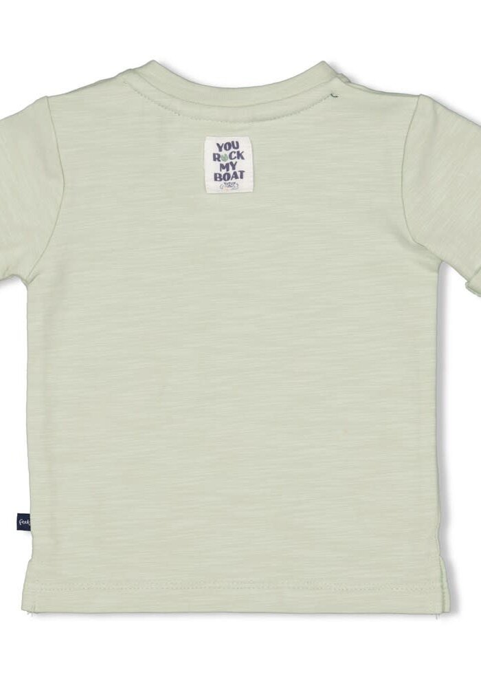 Feetje T-shirt - Rock My Boat Mint
