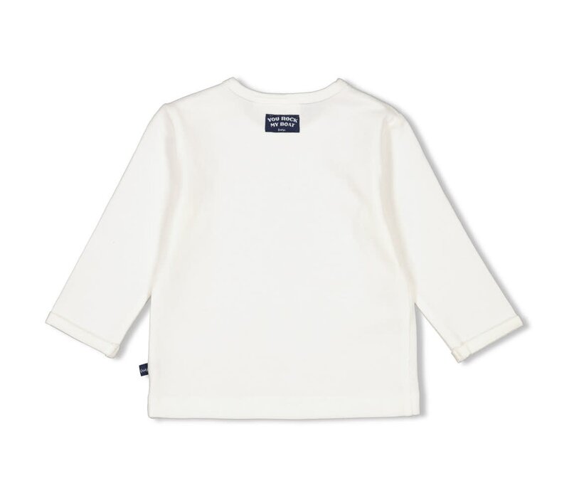 Feetje Longsleeve - Rock My Boat Offwhite