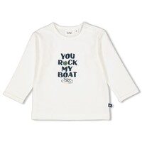 Feetje Longsleeve - Rock My Boat Offwhite