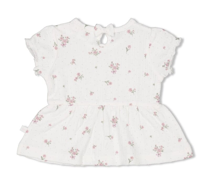 Feetje T-shirt AOP - Blossom Offwhite