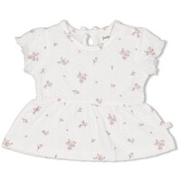 Feetje T-shirt AOP - Blossom Offwhite