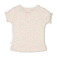 Feetje T-shirt - Sweet Poppy Offwhite melange