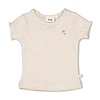 Feetje Feetje T-shirt - Sweet Poppy Offwhite melange
