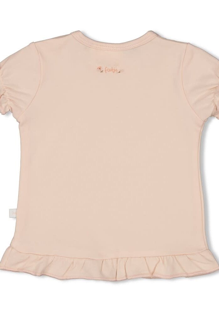 Feetje T-shirt - Sweet Poppy l.Roze