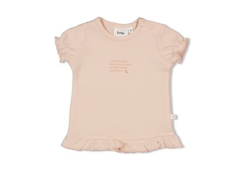 Feetje Feetje T-shirt - Sweet Poppy l.Roze