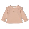 Feetje Feetje Longsleeve rib - Sweet Poppy Roze