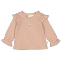Feetje Longsleeve rib - Sweet Poppy Roze