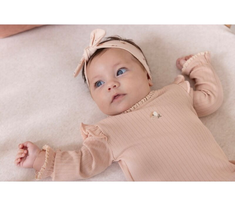 Feetje Longsleeve rib - Sweet Poppy Roze