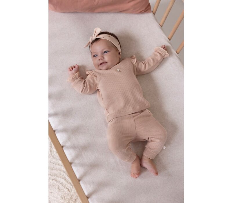 Feetje Longsleeve rib - Sweet Poppy Roze