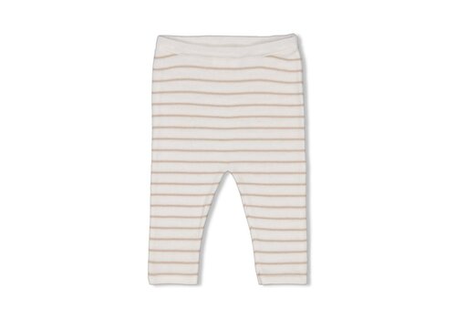 Feetje Feetje Broek streep gebreid - Essential Knits Taupe