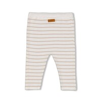 Feetje Broek streep gebreid - Essential Knits Taupe