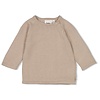 Feetje Feetje Overslag sweater gebreid - Essential Knits Taupe