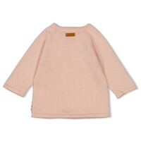 Feetje Overslag sweater gebreid - Essential Knits Roze
