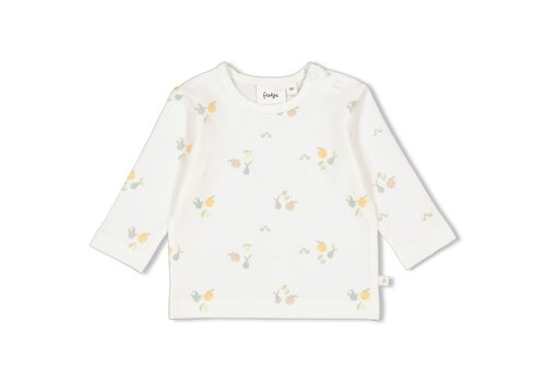 Feetje Feetje Longsleeve AOP - Picnic Party Offwhite