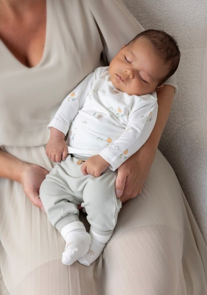 Feetje Longsleeve AOP - Picnic Party Offwhite