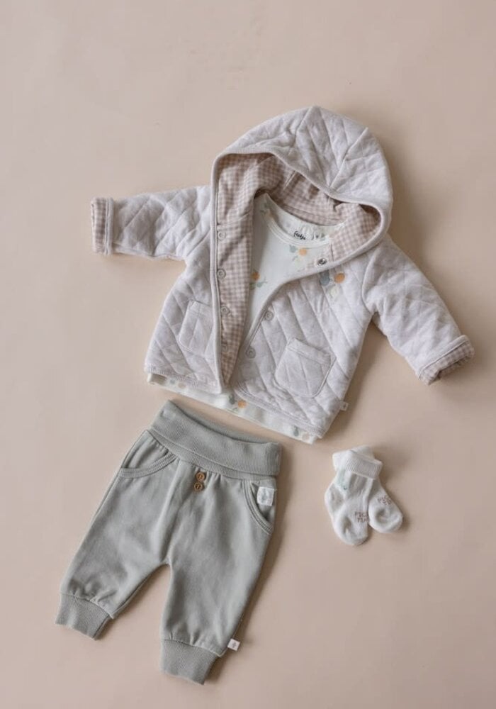 Feetje Longsleeve AOP - Picnic Party Offwhite