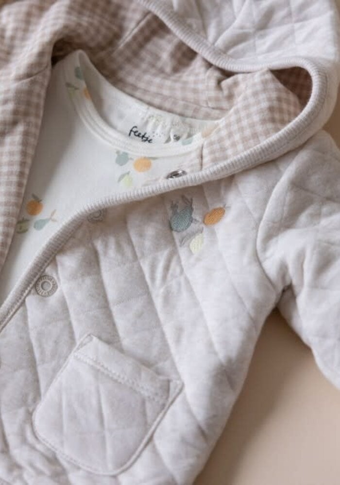 Feetje Longsleeve AOP - Picnic Party Offwhite