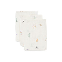 Jollein Washandje Hydrofiel Jungle Jambo ( 3 pack)
