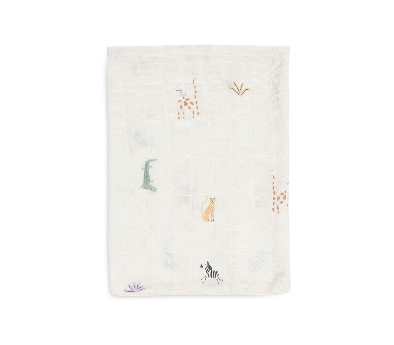 Jollein Washandje Hydrofiel Jungle Jambo ( 3 pack)