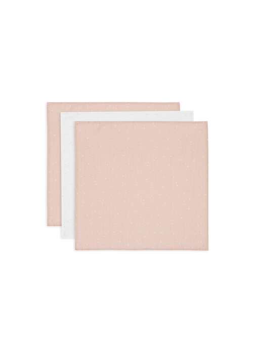 Jollein Jollein Hydrofiel Multi Doek Small 70x70 Twinkling Wild Rose  (3-pack)