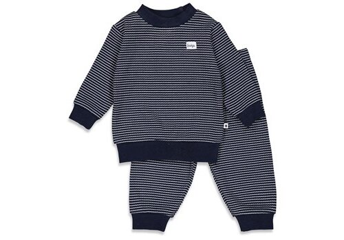 Feetje Feetje - Wafel Pyjama - Royal Blue Feetje Feetje - Wafel Pyjama - Royal Blue