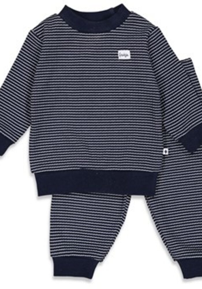 Feetje - Wafel Pyjama - Royal Blue