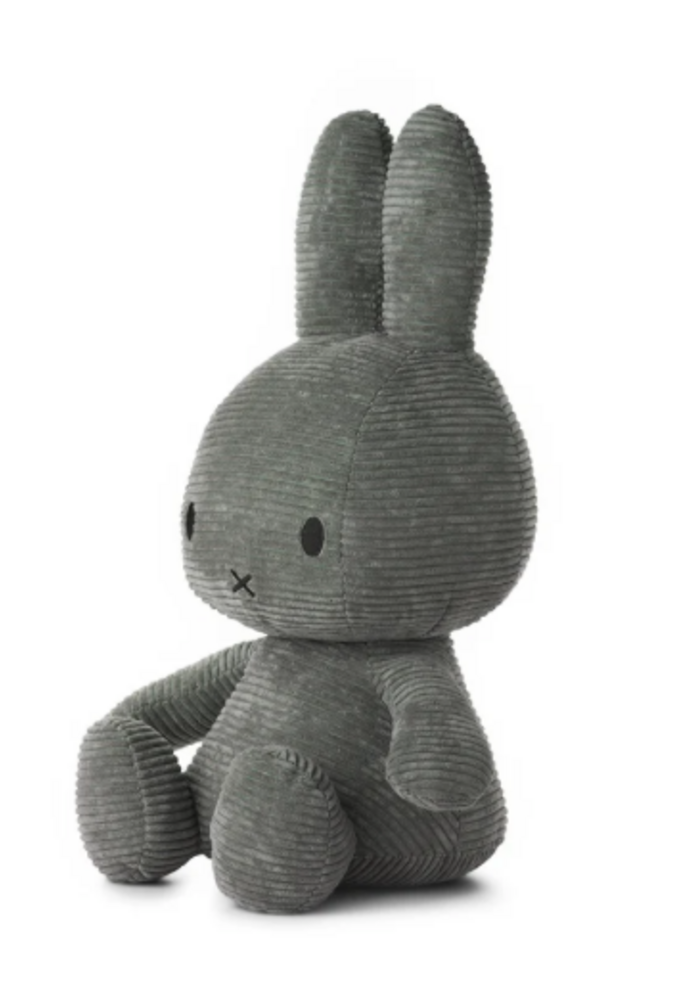 Nijntje - Miffy Sitting Corduroy Grey - 50 cm