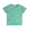 Sproet & Sprout T-shirt pocket trees print Botanical green