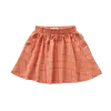 Sproet & Sprout Skirt pockets check print  Blush