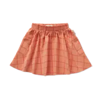 Sproet & Sprout Skirt pockets check print  Blush