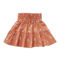 Sproet & Sprout Smock skirt daisies print  Blush