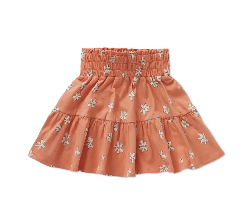 Sproet & Sprout Smock skirt daisies print  Blush